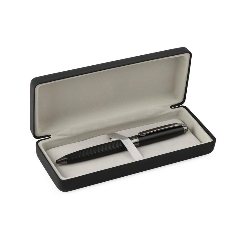 Ручка металева у футлярі Merso з лого компанії